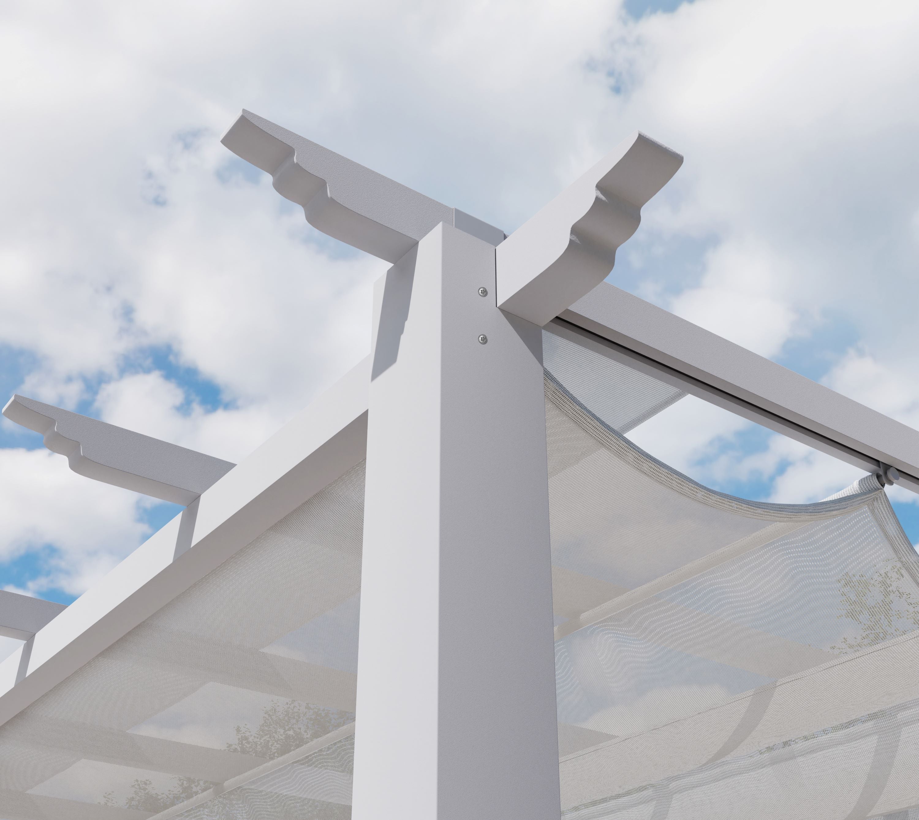 paragon sonnensegel Paragon Outdoor Pergola Florida 1116 inklusive Sonnensegel Weiß – freak-out.at